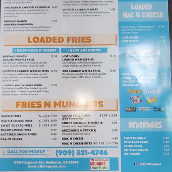 ATL Wing Spot - Menu - Chicken Wings Near Me - Redlands, California