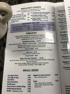 Menu photo 2 North End Diner Leominster, MA Menu photo 2 North End Diner Leominster, MA