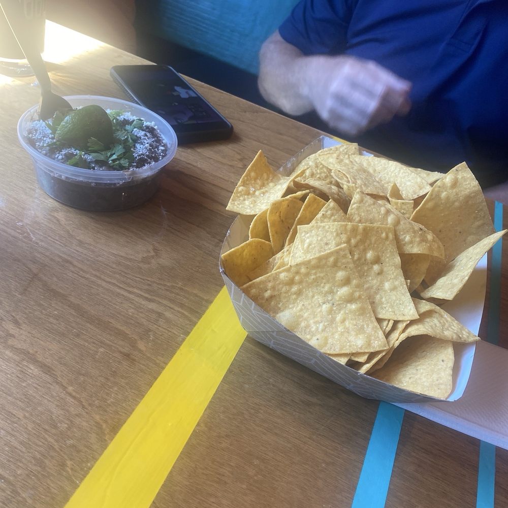 El Weirdo - Black bean dip and chips - Mexican Near Me - Panama City, Florida El Weirdo - Black bean dip and chips - Mexican Near Me - Panama City, Florida