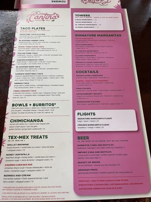 Menu photo 3 Uptown Cantina Birmingham, AL