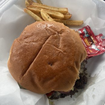 Chadeni’s - The fries picture with this taste hamburger was off the chain good. Garlic season with some chives. You did that!!! - Burgers Near Me - Dallas, Texas Chadeni’s - The fries picture with this taste hamburger was off the chain good. Garlic season with some chives. You did that!!! - Burgers Near Me - Dallas, Texas