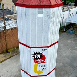 YO! Coffee Drive Thru - View from the top!