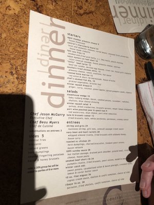 Menu photo 4 Central Montgomery, AL