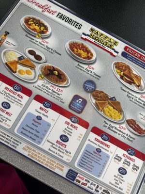 Menu photo 2 Waffle House Charlotte, NC