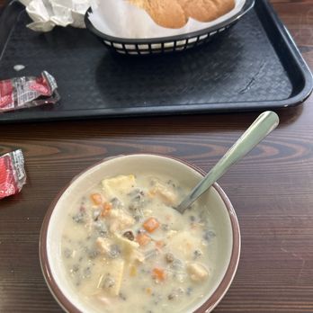 Hogan Brothers - This is my chicken and wild rice with bacon soup and a tuna hoagie. - Coffee & Tea Near Me - Northfield, Minnesota