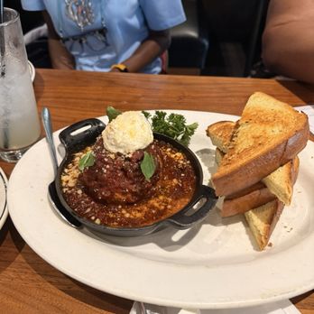 Doc B's Restaurant + Bar - 1lbs. 1 lb. Angry Meatball - New American Near Me - Austin, Texas