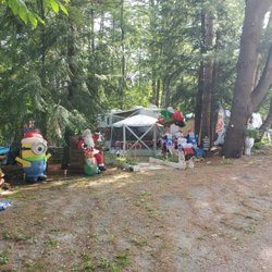 Lake Massasecum Park & Campground - Christmas in July!!