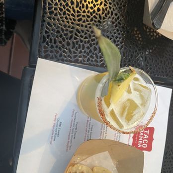 Taco Bamba Raleigh - Spicy pineapple margarita, taserface, and spicy shroom taco - Tacos Near Me - Raleigh, North Carolina Taco Bamba Raleigh - Spicy pineapple margarita, taserface, and spicy shroom taco - Tacos Near Me - Raleigh, North Carolina