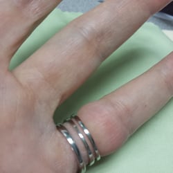 Kay Jewelers - You can see how thin the band's are now after Kays  repair