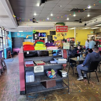 Grump's Cafe - Crofton - a man sitting at a table - Breakfast & Brunch Near Me - Gambrills, Maryland