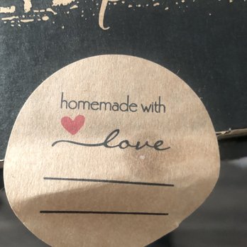 Pizz-a-Perfection - Cute little sticker that kept the pizza box lid closed - Pizza Near Me - Bakersfield, California