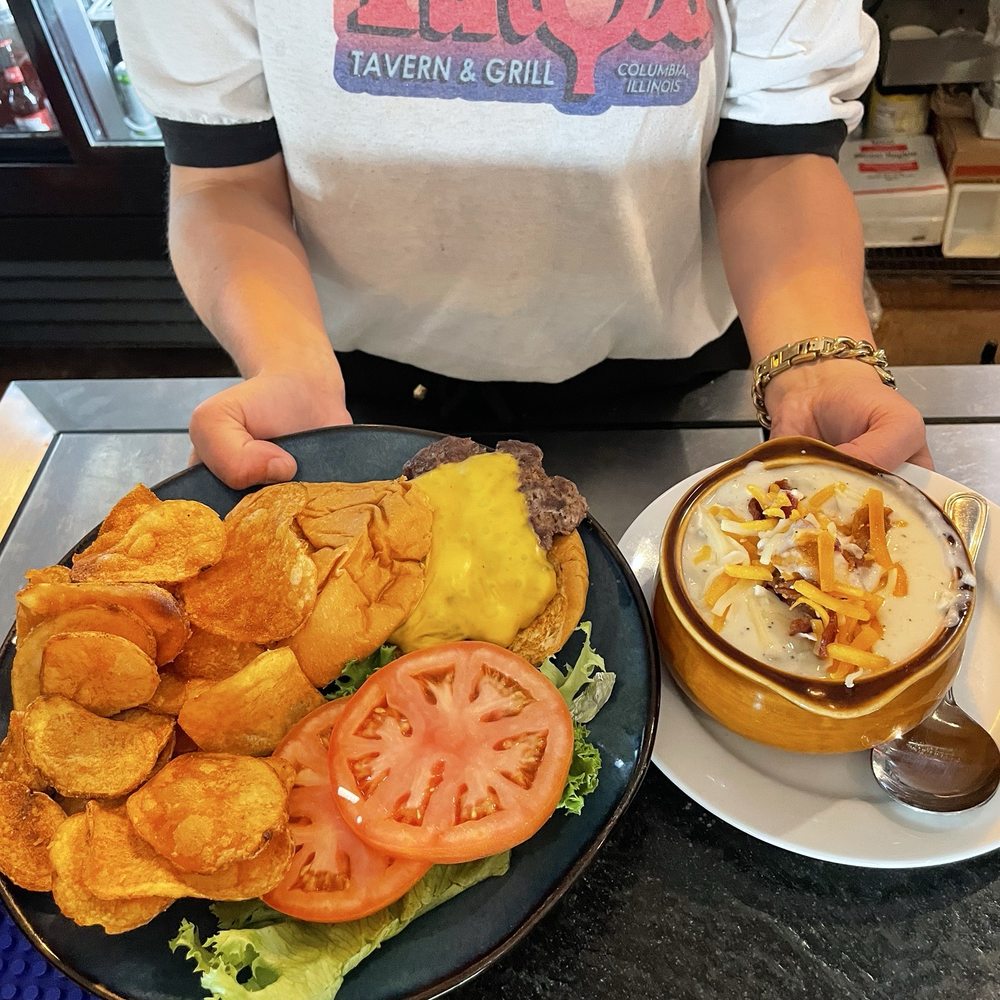 Tiny's - smash burger and potato soup - Restaurants Near Me - Columbia, Illinois Tiny's - smash burger and potato soup - Restaurants Near Me - Columbia, Illinois