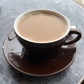 Caffe Chiave - a cup of coffee on a saucer - Coffee & Tea Near Me - Berkeley, California Caffe Chiave - a cup of coffee on a saucer - Coffee & Tea Near Me - Berkeley, California