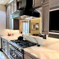 Tolson Appliance Center - LaCornue  and Hood by Tolson's and Kitchen Design by Warren Cabinets
