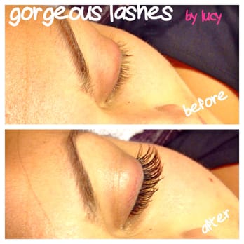 Gorgeous Lashes by Lucy - Volume 2D mink lashes - Eyelash Service Near Me