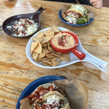 El Sancho Taco Shop - Tacos, beans & rice, chips & queso and elote. - Mexican Near Me - Bend, Oregon