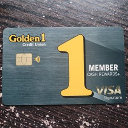 Golden 1 Credit Union - My new G1 card