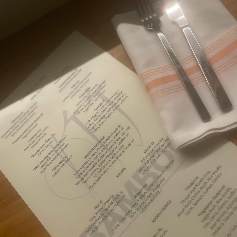 Bamboo on 2nd - Menu - Sushi Bars Near Me - Birmingham, Alabama Bamboo on 2nd - Menu - Sushi Bars Near Me - Birmingham, Alabama