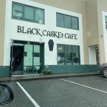 Black Casket Cafe - Front of the store - Cafes Near Me - Abbotsford, British Columbia