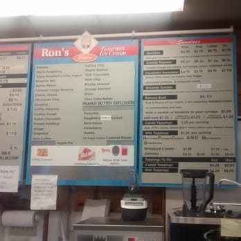 Ron's Gourmet Ice Cream - Ice Cream & Frozen Yogurt Near Me - Hyde Park, Massachusetts