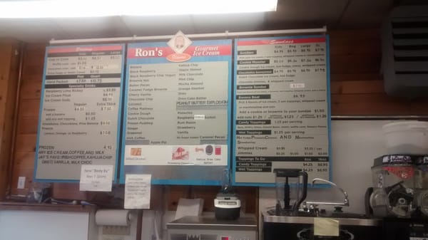Ron's Gourmet Ice Cream and Twentieth Century Bowling Alley by null