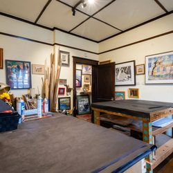 Pat Woodall Fine Art - One of three framing rooms at the Gallery!