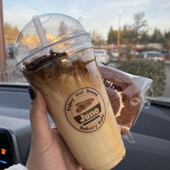 June Bakery - Dalgona Milk - Patisserie/Cake Shop Near Me - Bellevue, Washington