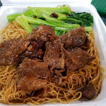 Mini Garden Express - Stewed noodle with braised brisket and Choy sum ... - Chinese Near Me - Honolulu, Hawaii Mini Garden Express - Stewed noodle with braised brisket and Choy sum ... - Chinese Near Me - Honolulu, Hawaii