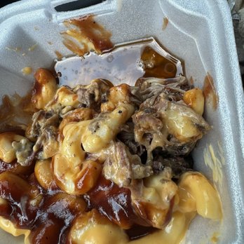 32-Q Bbq - This was all fat and grease from the brisket that I paid extra for! - Barbeque Near Me - Batavia, Ohio