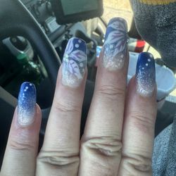 NailPro - This is an example of one of the pictures from Pinterest that I had chosen, and he did for me, absolutely beautiful!!!