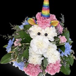 Lee Anne's Mastic Flower Shoppe - Unicorn Arrangement