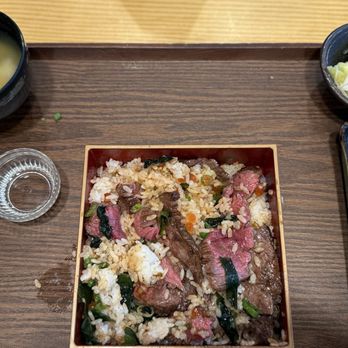 Tendon Kohaku - Wagyu Don Box - Japanese Near Me - Bellevue, Washington