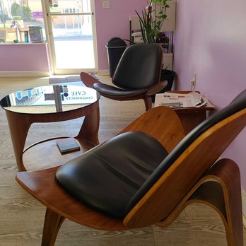 Copenhagen Cafe - really cool and comfortable furniture! - Gelato Near Me - Tarpon Springs, Florida