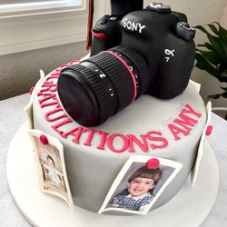 Cake Couture Love - Photography Graduation cake