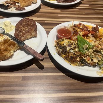 Norms - Omlette waffles loaded hashbrowns - Breakfast & Brunch Near Me - Ontario, California Norms - Omlette waffles loaded hashbrowns - Breakfast & Brunch Near Me - Ontario, California