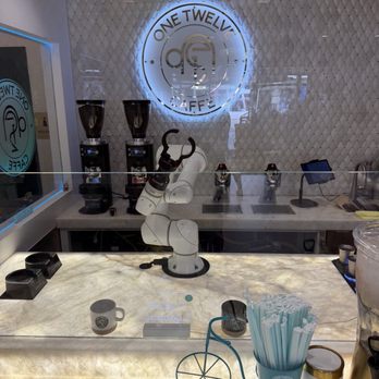 One Twelve Caffe - Coffee robot - Coffee & Tea Near Me - Downey, California One Twelve Caffe - Coffee robot - Coffee & Tea Near Me - Downey, California
