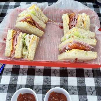 The Hot Tomato - Ham & Turkey Club Sandwich - Bakeries Near Me - Ruskin, Florida The Hot Tomato - Ham & Turkey Club Sandwich - Bakeries Near Me - Ruskin, Florida