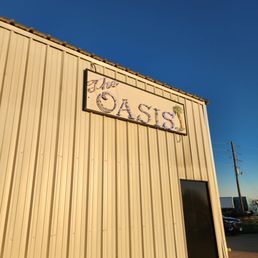 Exterior outside entrance of The Oasis Bar and Grill - Midlothian, Texas Exterior outside entrance of The Oasis Bar and Grill - Midlothian, Texas