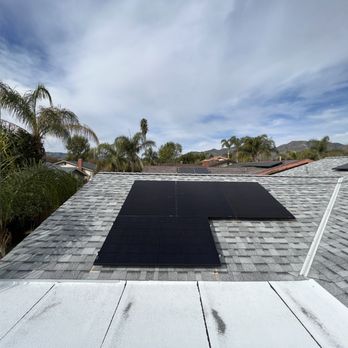 Sunlight Home Construction - Owens Corning 50 year in Sierra Gray, Polyfresco on flat area and URECO solar. - Windows Installation Near Me - Los Angeles, California Sunlight Home Construction - Owens Corning 50 year in Sierra Gray, Polyfresco on flat area and URECO solar. - Windows Installation Near Me - Los Angeles, California