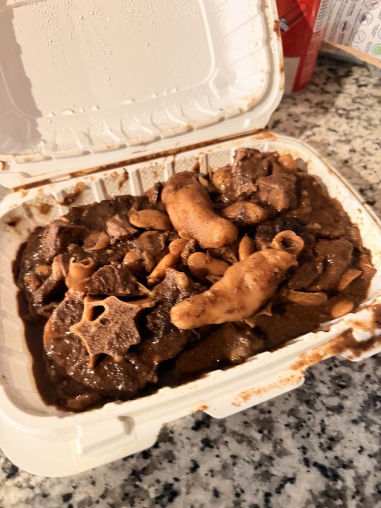 Food from Bash Soul Food and African Cuisine
