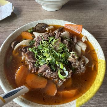 Dumpling The Noodle - Braised Beef Lamen Soup - Noodles Near Me - Seattle, Washington