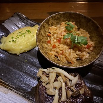 Azulik - Filet, seafood rice, and mashed potato's - Hotels Near Me - Tulum, ROO