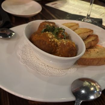 Hearsay on the Strand - Wagyu Meatballs - American Near Me - Galveston, Texas Hearsay on the Strand - Wagyu Meatballs - American Near Me - Galveston, Texas