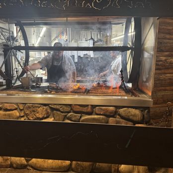 Gun Barrel Steak and Game House - Open fire cook pit - Steakhouses Near Me - Jackson, Wyoming Gun Barrel Steak and Game House - Open fire cook pit - Steakhouses Near Me - Jackson, Wyoming