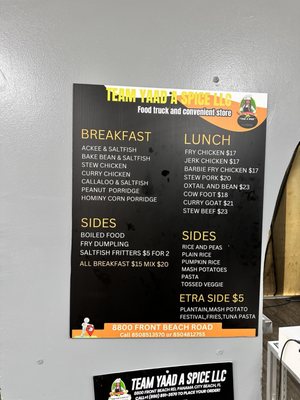 Menu photo 2 Team Yaad A Spice Panama City Beach, FL Menu photo 2 Team Yaad A Spice Panama City Beach, FL