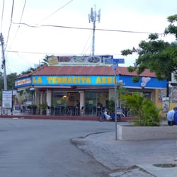 La Terracita Azul - La esquina del restaurante