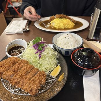 Ringo Curry - Pork Cutlet Omelet Curry and Pork Katsu Set - Japanese Curry Near Me - Seattle, Washington