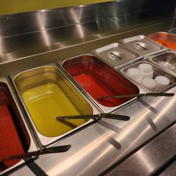 That Mexican Place - Varity of Salsas.