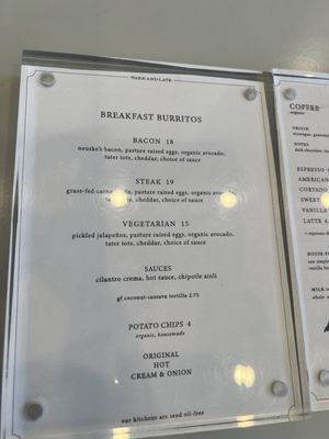 Menu photo 1 Wake And Late Los Angeles, CA