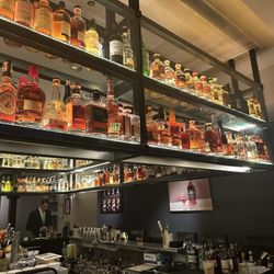 Bull And Barrel - Some of the selection - POV sitting at the bar